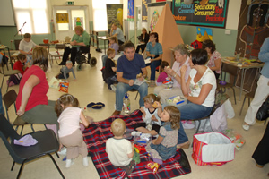 Picnic inside